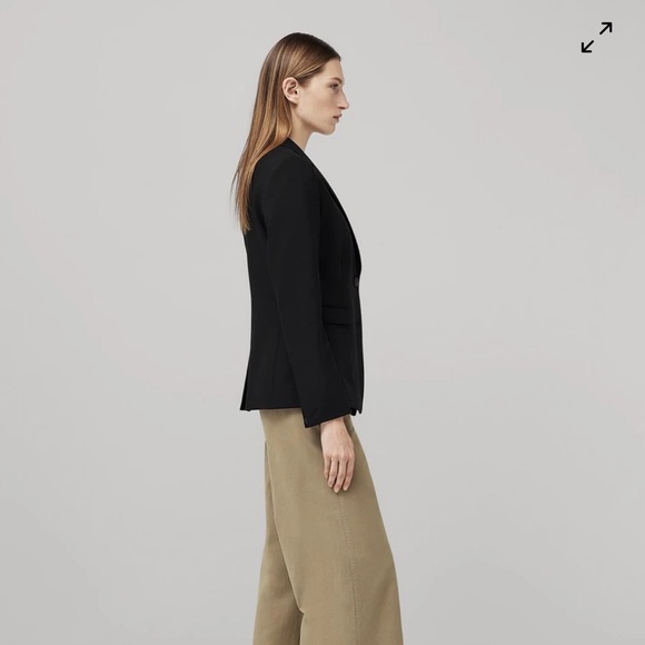 JACKET- Rag & Bone Razor Black Blazer - Picture 7 of 10